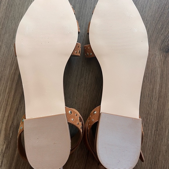 Steve Madden Tan Multi-Stud Gladiator Sandals - Picture 2 of 8